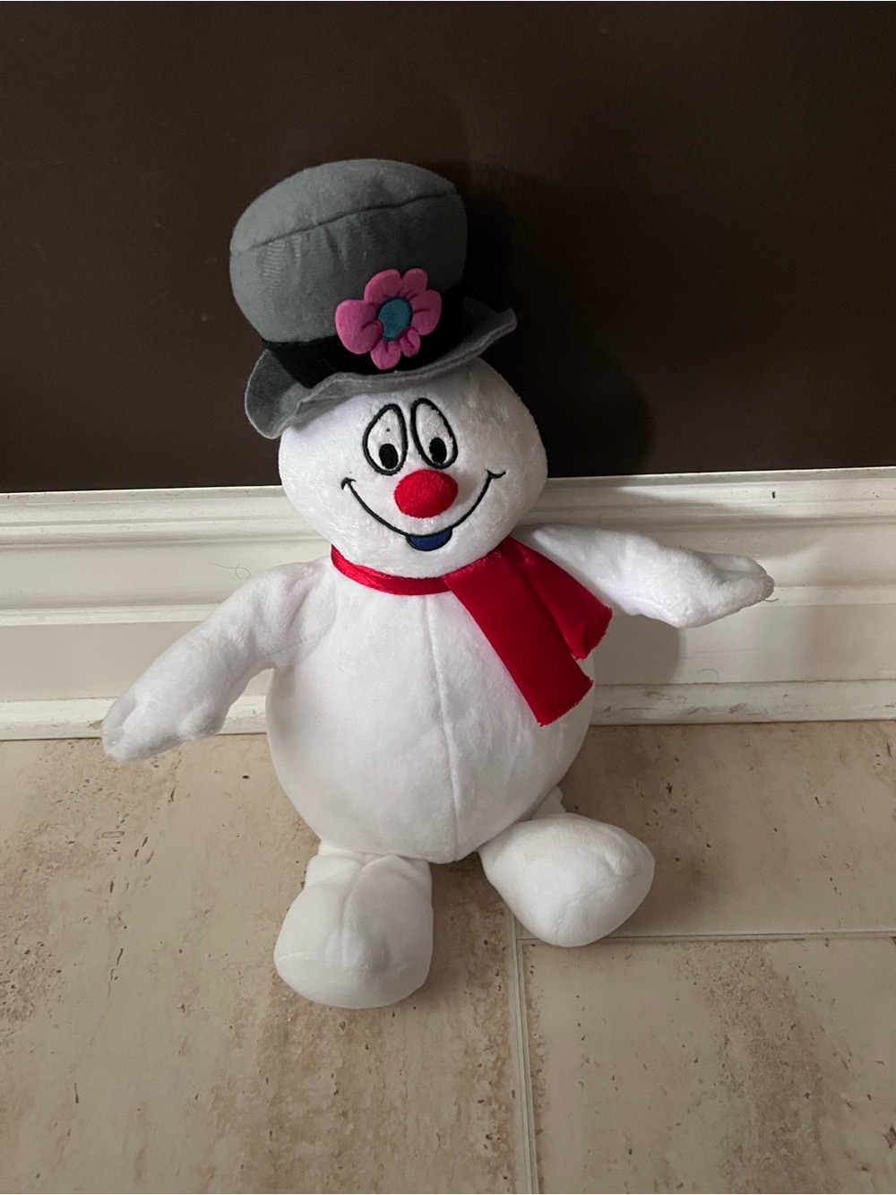 Kohl's Cares Holiday Christmas Frosty the Snowman Plush stuffed animal lovey